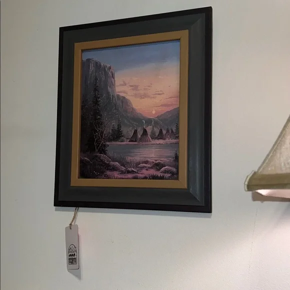 Framed Art: Tribal Village-scape - Picture 5 of 5